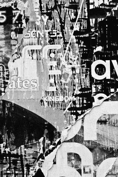 istock Old ripped torn paper crumpled creased posters grunge textures backdrop backgrounds placard 1136835109