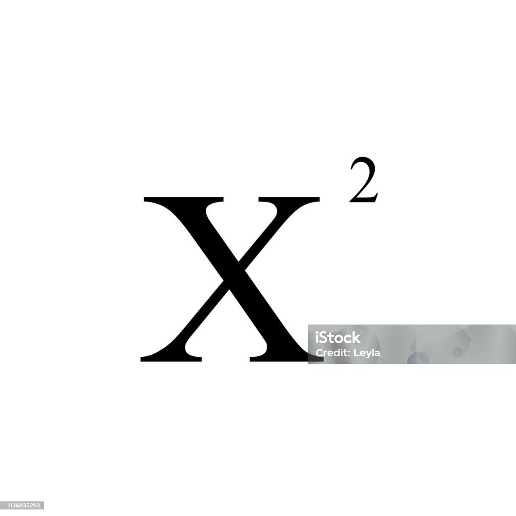 Denoting Math Meaning Superscript Tool For Denoting Formulas In Mathematical Expression Stock ...