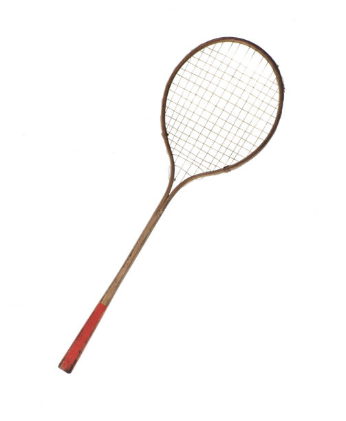 istock vintage wooden tennis racket 1136838959