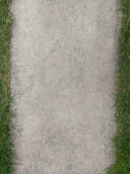 istock Green grass and stone with concrete wall for backgroun 1136843009
