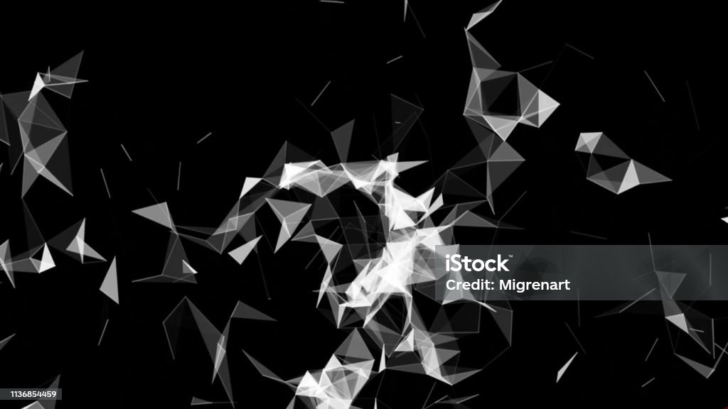 Triangle Abstract Math Geometrical Abstract Triangles Stock Illustration - Download Image Now ...