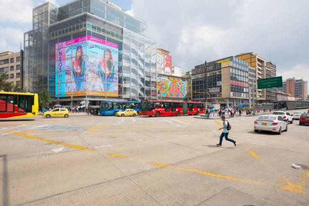 Bogota,  Colombia  March 10 public and private transports carry more than eight  million people living in Bogota every day.  Shoot on March 10, 2019