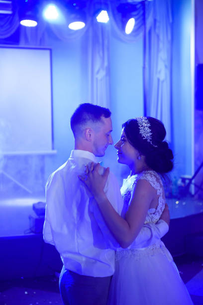 istock First wedding dance of newlywed 1136856546
