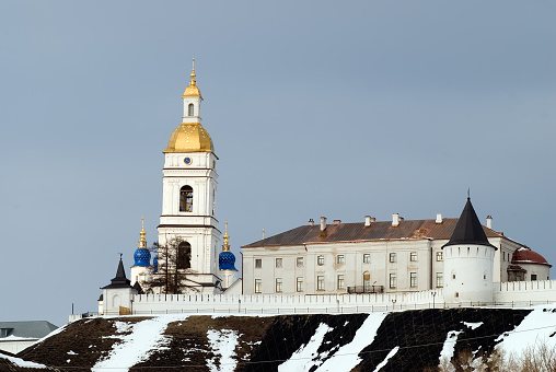 Siberian kremlin complex in ex cossack town Tobolsk