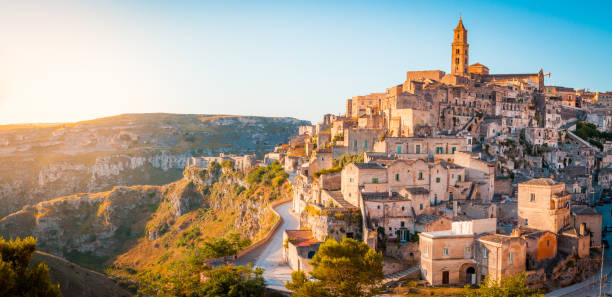 istock Sassi di Matera at sunrise, Basilicata, Italy 1136860625