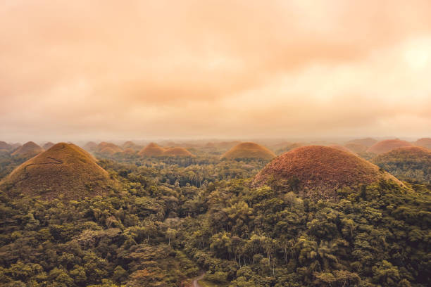 istock Sunrise in chocolate hill Bohol - Phillipines 1136861691