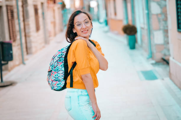 istock Woman Tourist 1136863141