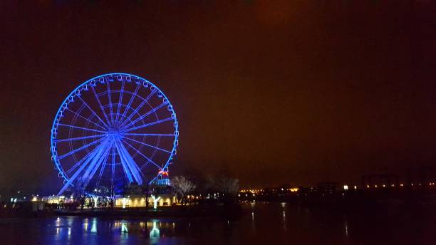 istock Ferris wheel of Montreal (photo11) 1136864258