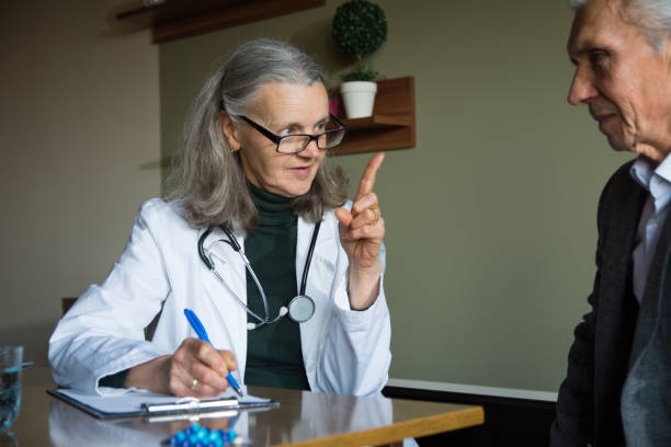 istock Patient consulting with the doctor 1136867004