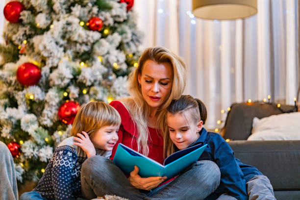 istock Family on Christmas 1136873285