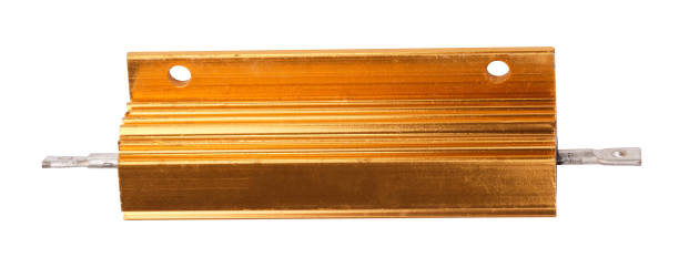 istock Resistor in Metal Case Isolated 1136873414
