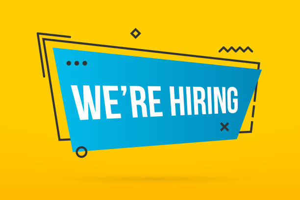 istock Creative vector illustration of we are hiring - join our team text banner isolated on transparent background. Art design business recruiting template. Abstract concept job vacancy advertisement 1136878684