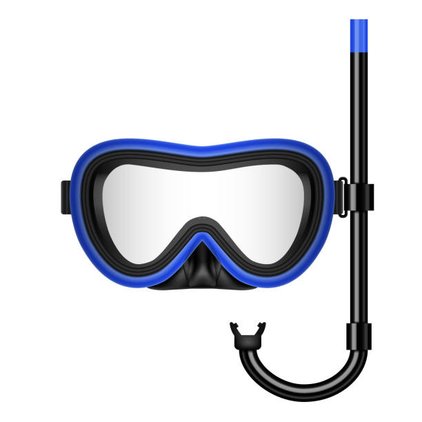 noorden Andes Frank Creative Vector Illustration Of Scuba Diving Swimming Mask With Snorkel  Goggles Flippers Isolated On Transparent Background Art Design Realistic  Snorkeling Diver Equipment For Summer Holidays Stock Illustration -  Download Image Now - iStock