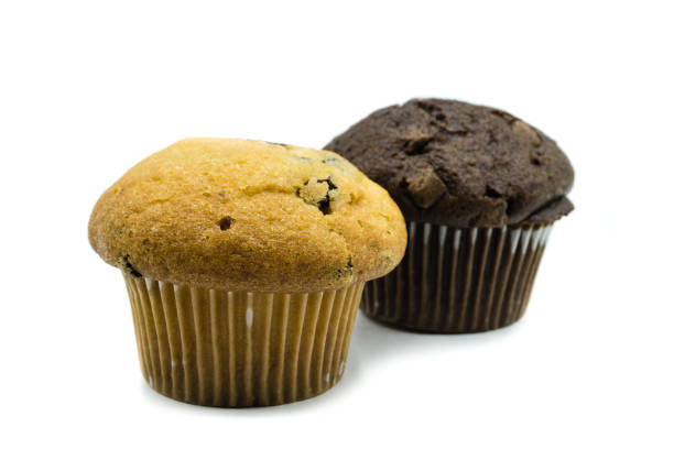 istock chocolate muffins isolated on white background 1136882871