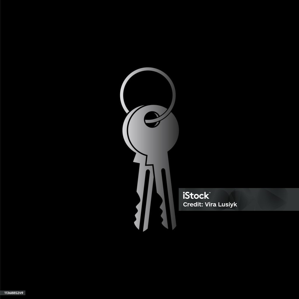Key Black Vector Icon Stock Illustration - Download Image Now