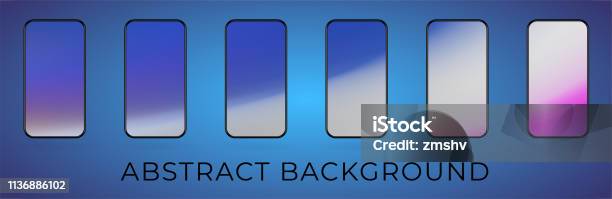 Ui Backdrop Example Modern Ui Screen Backdrop Vector Illustration Stock Illustration ...