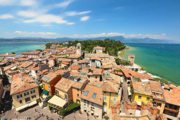 istock Sirmione, Lake Garda, Castle Scaliger, Italy 1136887214