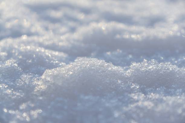 istock Nature covered by snow during winter. 1136887417