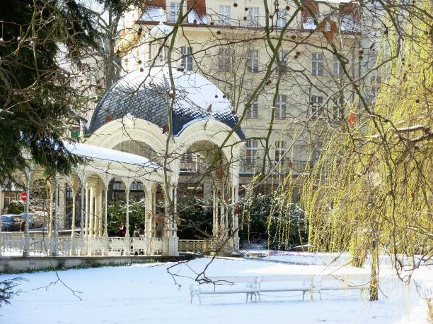 istock Karlovy Vary - Park Colonnade 1136888514