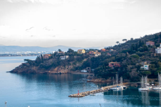 porto santo stefano - grosseto province photos et images de collection