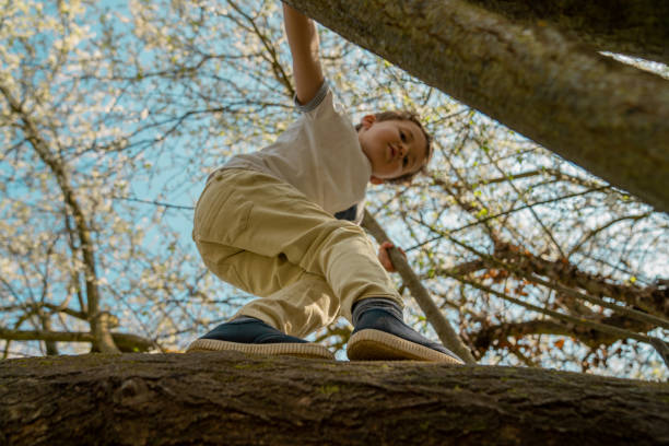 istock Brothers playing outdoors 1136890520