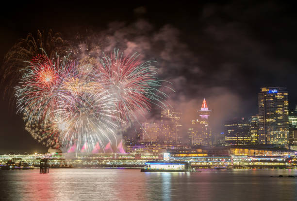 istock New Year's Fireworks,Vancouver BC,Canada 1136890587