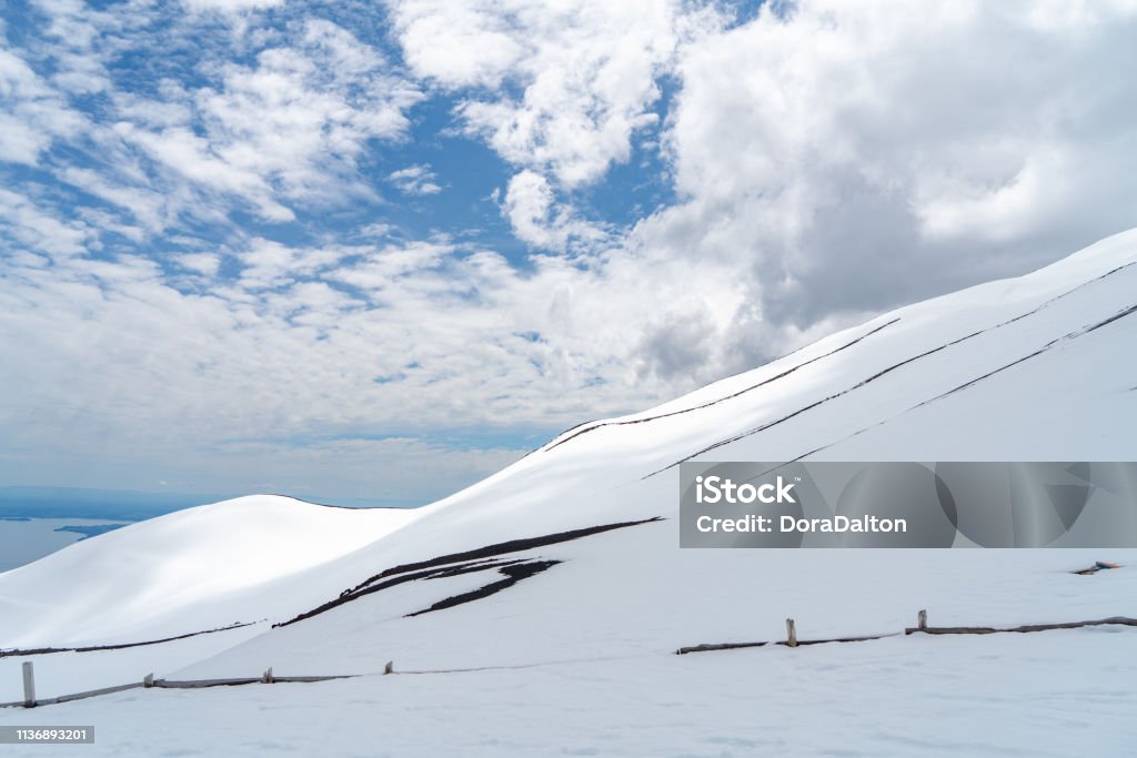 Osorno Volcano view in Chilean Lake District - Puerto Varas, Chile Puerto Varas, Chile Adventure Stock Photo