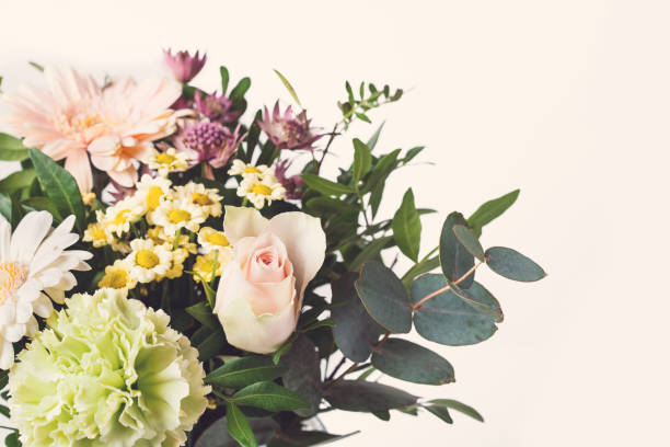 istock Bouquet in pastel colors 1136893542