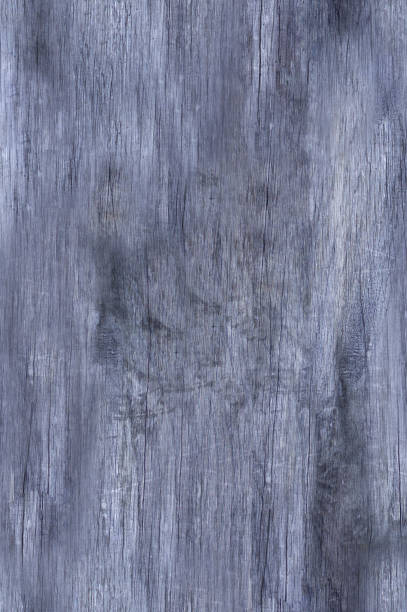 Seamless pattern of grey wooden photo texture with scratches stock photo