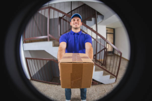 istock Knock, knock. Someone is at the door! 1136900889