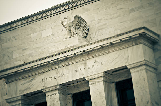Federal Reserve Building stock photo