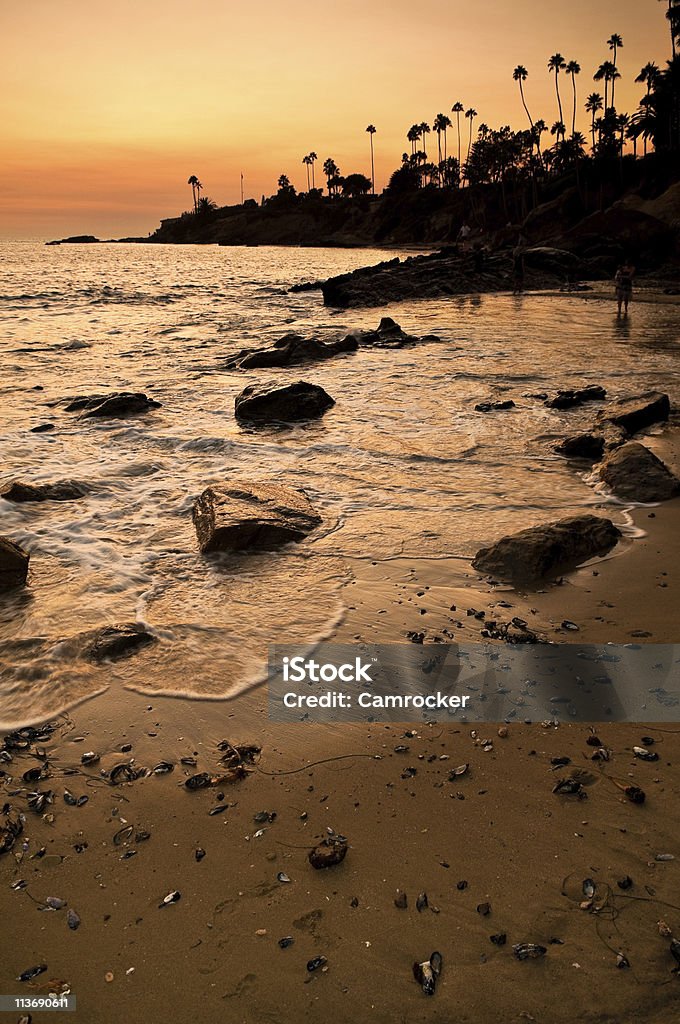 Laguna Beach sul da Califórnia - Foto de stock de Arrebentação royalty-free