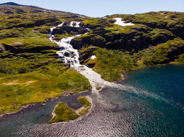 istock Landscape with mountain lake, Norway 1136908566