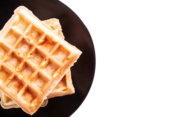 istock Freshly prepared belgian waffles 1136913244