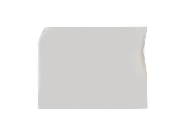 istock Sticker label isolated on white background with clipping path 1136917558