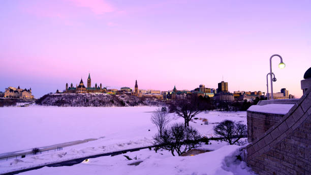 istock Canadian Parliament Hill viewed from across Ottawa river during 1136923062