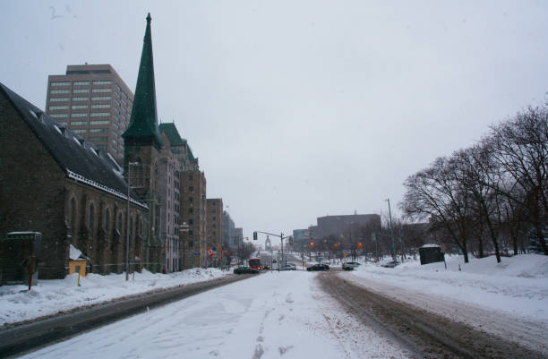 istock City under snow, Ottawa 1136924716