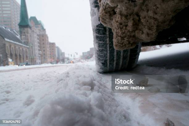 Snow Day Stock Photo - Download Image Now - Below, Blizzard, Bright