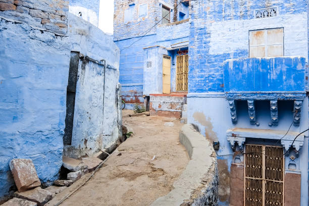 istock Narrow streets of Jodhpur. 1136938652