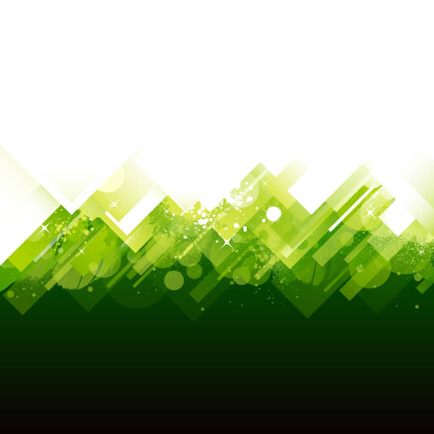 녹색 배경 - green abstract backgrounds leaf stock illustrations