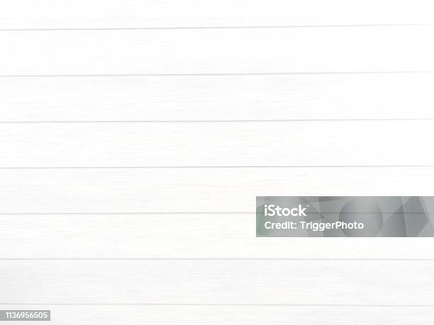 White Shiplap Wall Texture Stock Photo - Download Image Now - White Color, Wood - Material, Shiplap