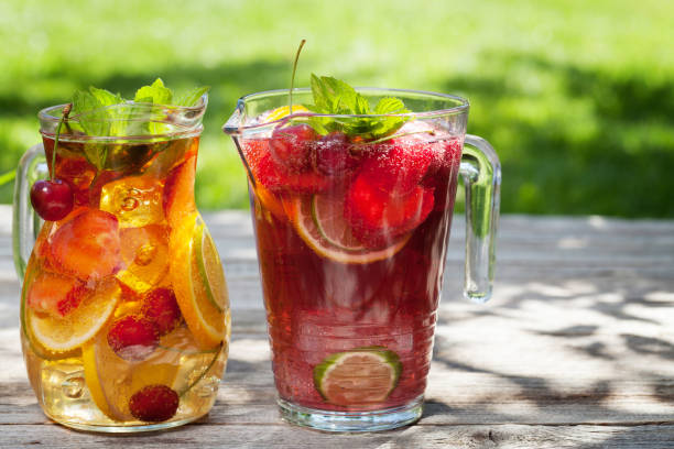 istock Homemade lemonade or sangria 1136958551