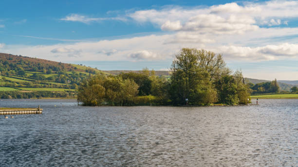 istock Llyn Safaddan, Powys, Wales, UK 1136959956