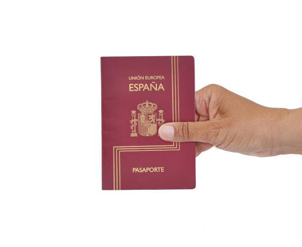 istock Spain European Union Passport 1136968149