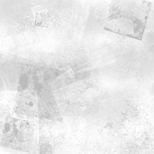 istock Light gray white grunge paper wall surface old vintage texture bright empty blank template background 1136972587