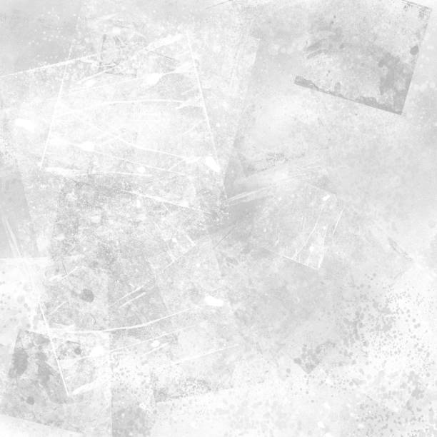 istock Light gray white grunge paper wall surface old vintage texture bright empty blank template background 1136972588