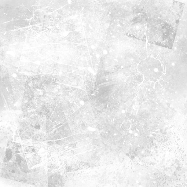 istock Light gray white grunge paper wall surface old vintage texture bright empty blank template background 1136972602