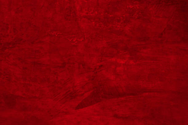 istock Red Cement wall is break .Old Gray Cement Wall and floor backgrounds, room, interior, display products. 1136977471