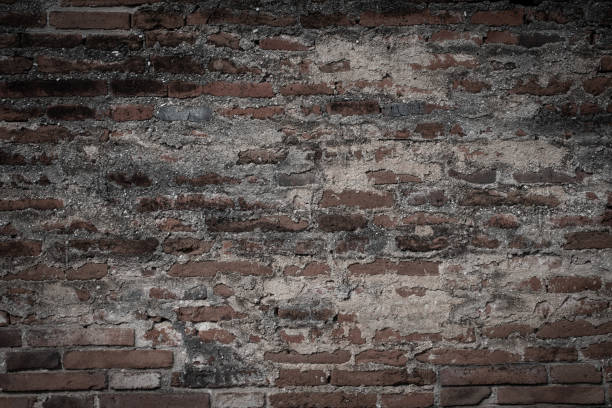 istock Old red brick wall texture background.grunge brick wall. 1136978567