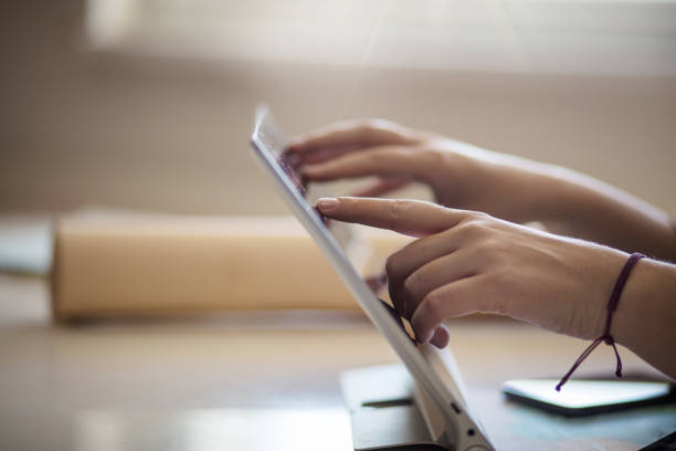 istock Let your finger do all the work. 1136995153